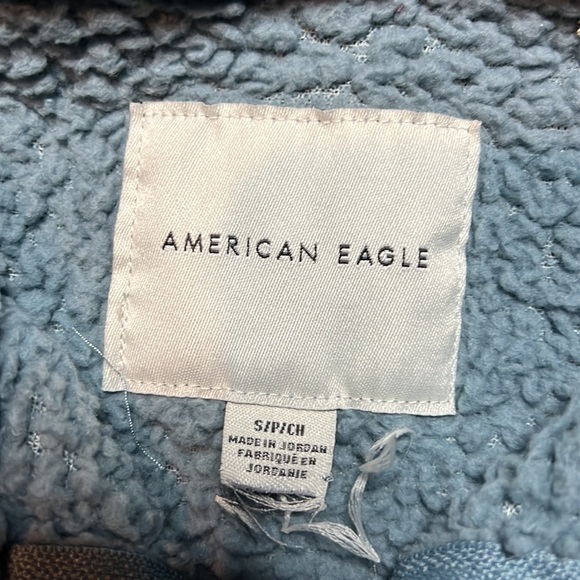 American‎ Eagle sherpa quarter zip - Picture 4 of 7